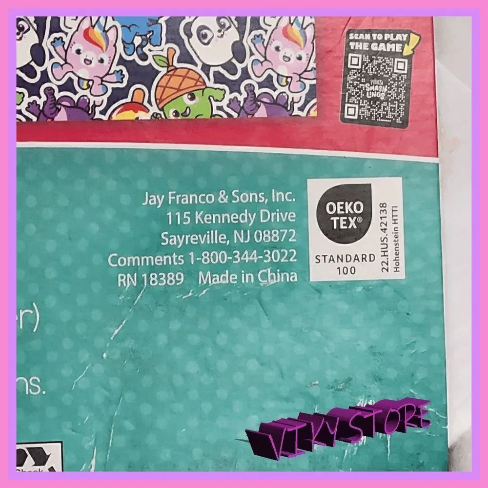 NWT  Colorful Fiesta: {Pinata} Smash Lings {Throw}{Plush}  NWT